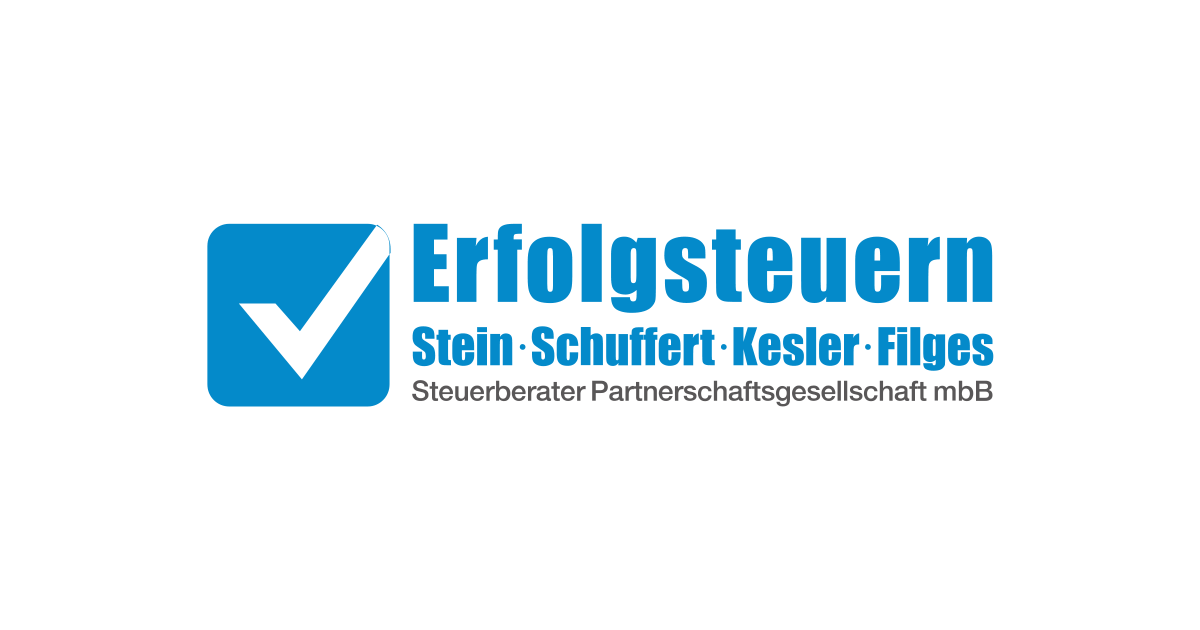 Erfolgsteuern Stein Schuffert Kesler Filges 
Steuerberater Partnerschaftsgesellschaft mbB